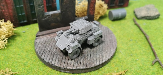 FV721 フォックス装甲車装輪戦車ミリタリー未塗装 3D プリント