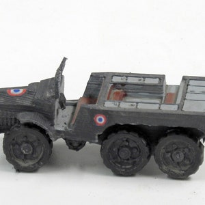 Laffly W 15 T französischer Transportschlepper als Bausatz | 28mm / 20mm / 15mm für Bolt Action Wargaming in 1/100 1/87 1/72 1/64 1/56 1/48