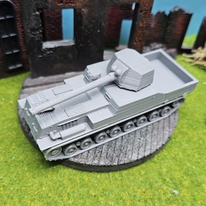 Type 5 &quot;Ka-To&quot; Japanese Tank Destroyer Model Kit | 28 mm / 15 mm / 1/100 / 1/72 Scale | WWII FDM 3D Printed | Unpainted Kit