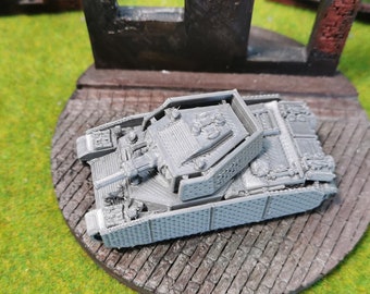 Modèle 3D Imprimé Canon 75mm 41M Turan II Hongrois WWII - échelles 1/48 à 1/87 - Neuf