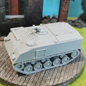 M75 APC US Armored Personnel Carrier | 28 mm / 20 mm / 15 mm for Team Yankee Wargaming | Scale 1/100 1/87 1/72 1/64 1/56 1/48