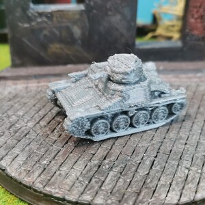 Praga R1 lichte Tsjechische tank militair ongeverfd 3D-printmodel in schaal 1/100 1/87 1/72 1/64 1/56 1/48 selecteerbaar