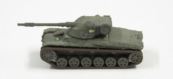 STRV M/42-57 ALT A.2 Swedish Tank Kit | 28 Mm / 20 Mm / 15 Mm for