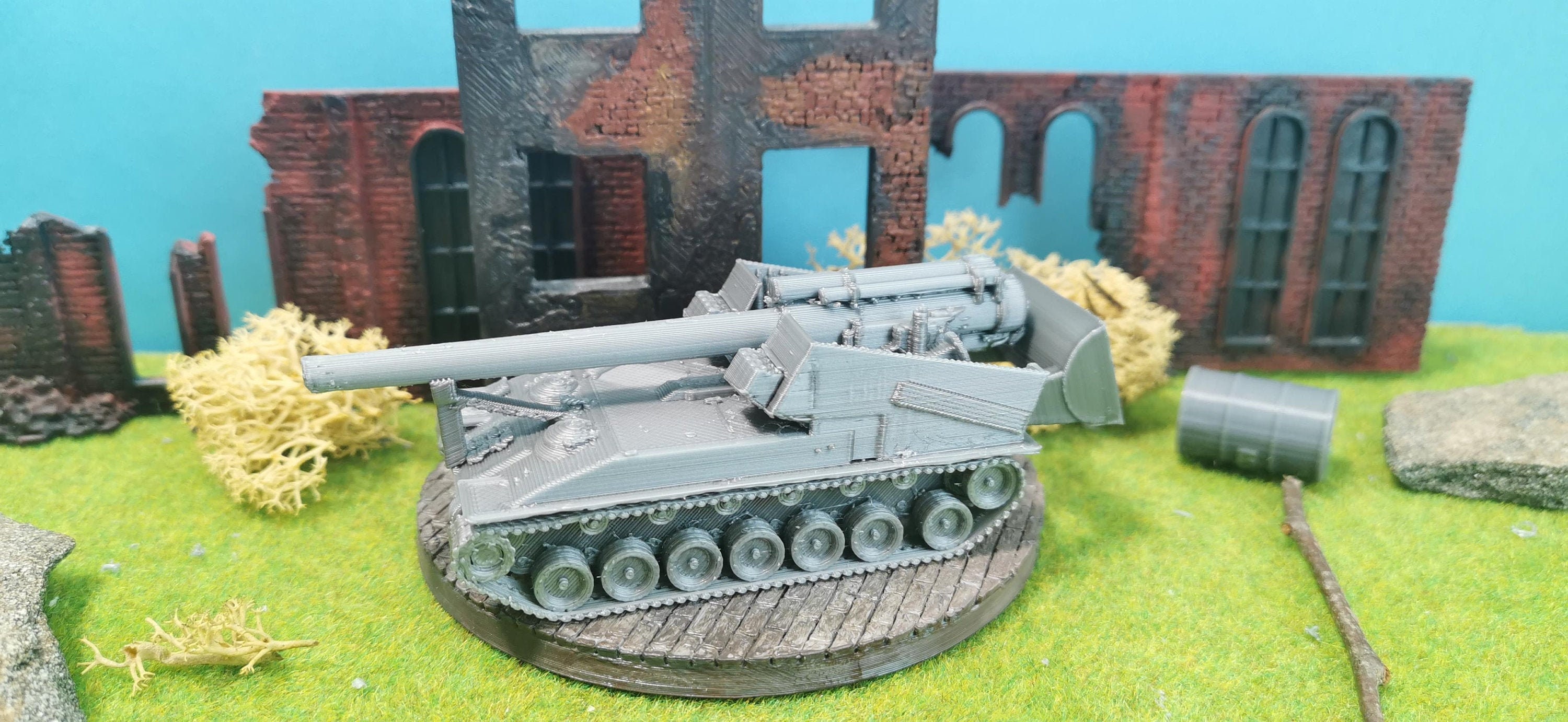 T-92 HMC 自走砲 アメリカ WW2 モデルキット | 28 mm / 20 mm / 15 mm