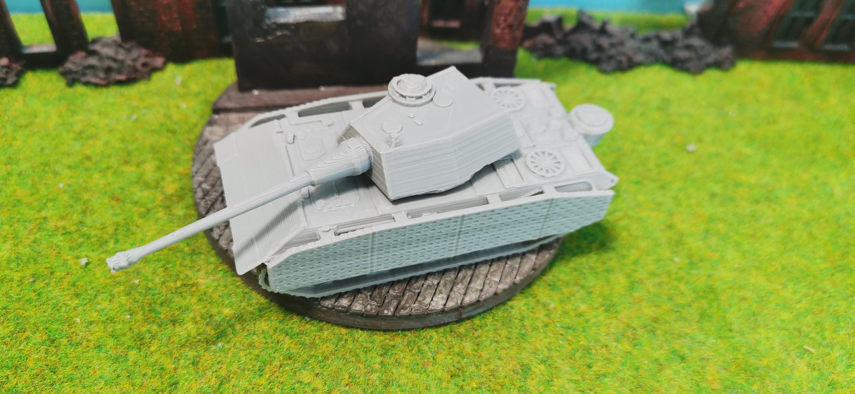 Modellino Carro Pesante E-75 TS 1/72 Stampato In 3D – Serie D Non Verniciato, Handmade
