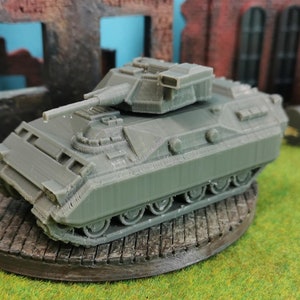 M2 Bradley Infanterie Gevechtsvoertuig 3D Print Model USA Leger BOLT Actie Schaal 1/100 1/87 1/72 1/64 1/56 1/48 selecteerbaar