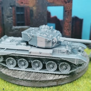 Comet A34 Cruiser Tank Panzer Modell Bausatz Militär unlackiert 3D Druck im Maßstab 1/100 1/87 1/72 1/64 1/56 1/48 wählbar