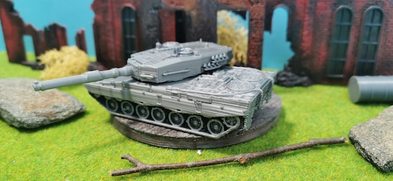 レオパルド2主力戦車 ドイツ アメリカ軍 未塗装3Dプリントモデルキット