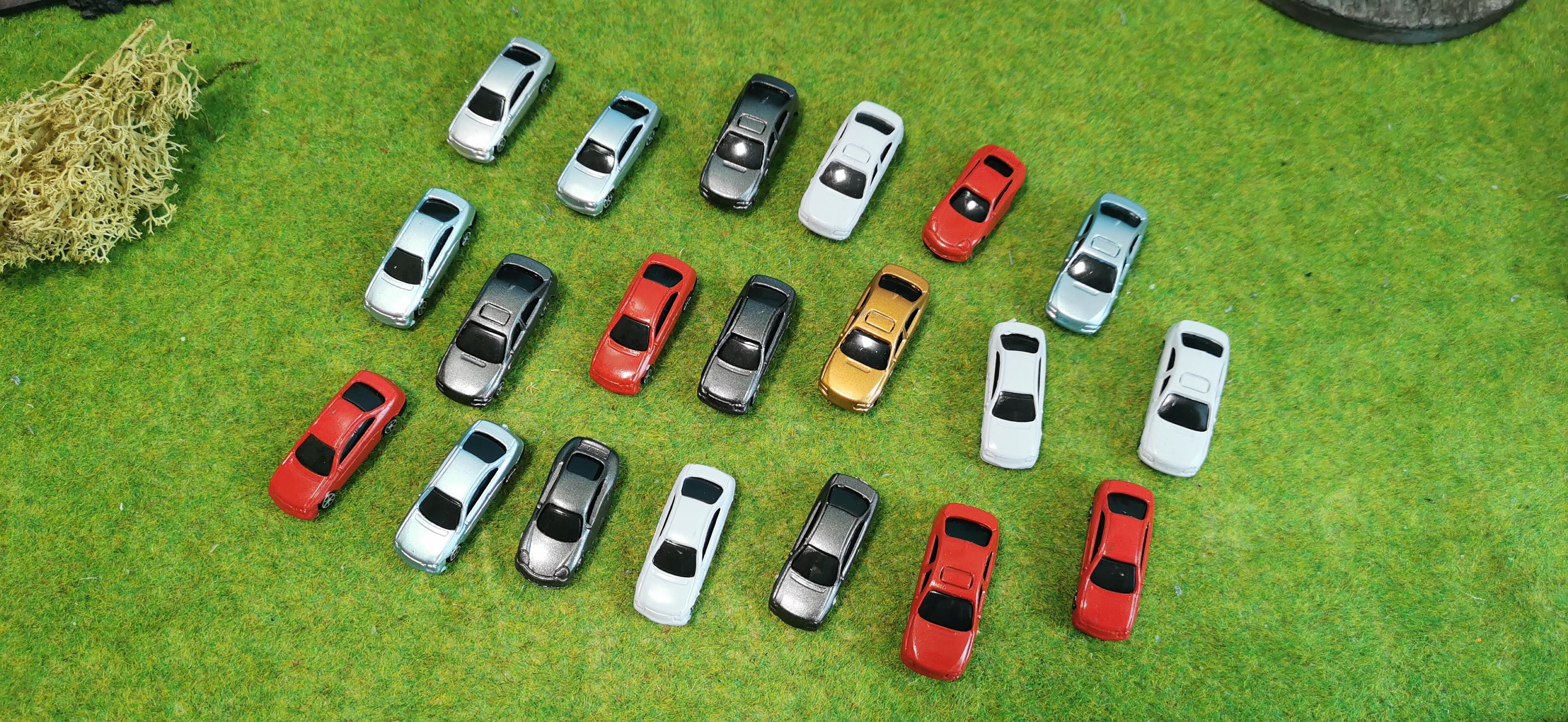 10 or 20 Pieces Model Cars Model Cars for Model Making 1:160 or 1/150 ...