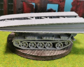 NVA Carro Armato Ponte BLG 60 M2 Carro Armato DDR Kit 1:87 1:72 - Foto 6