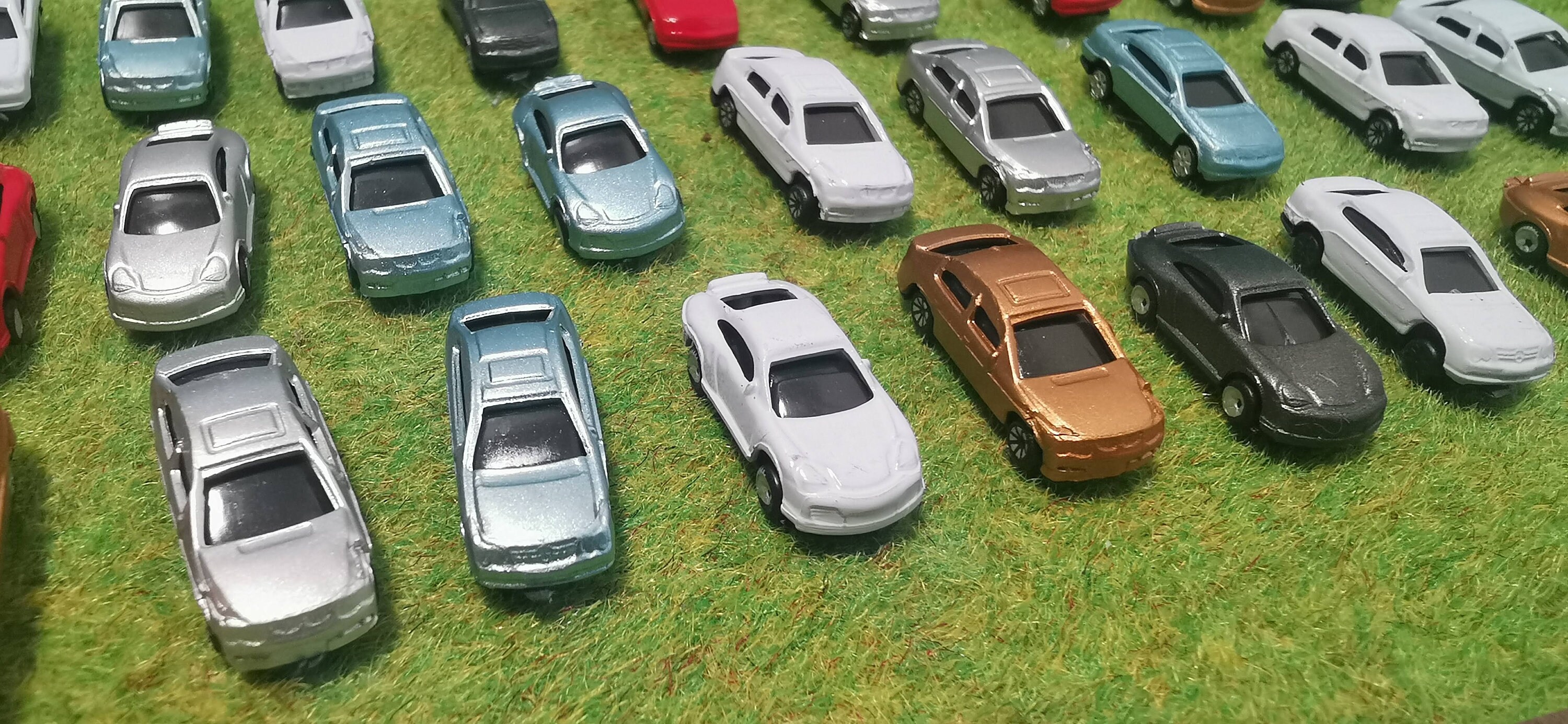 10 or 20 Pieces Model Cars Model Cars for Model Making 1:200 or 1/220 ...