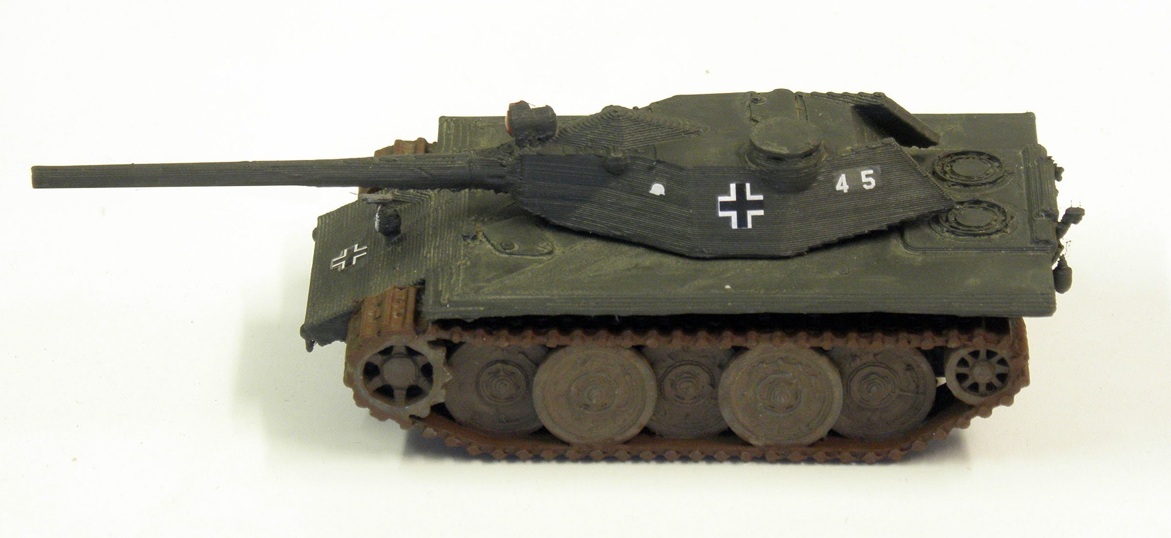Panzerkampfwagen E-79 Zecke aka "PANTHER III" German WW2 Prototype Tank | 28 mm / 20 mm / 15 mm for Wargaming or 1/87 1/72 1/64 1/56 1/48