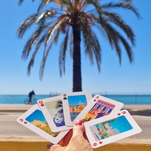 Jeu de 54 cartes Côte d'Azur