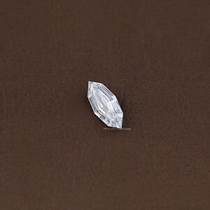 Step Cut Marquise Lab Grown Loose Diamond / Conflict Free Diamond For Customized Jewelry / Antique Cut Diamond For Jewelry Making
