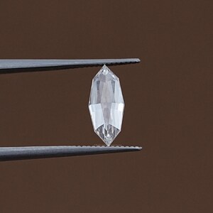 Step Cut Marquise Lab Grown Loose Diamond / Conflict Free Diamond For Customized Jewelry / Antique Cut Diamond For Jewelry Making
