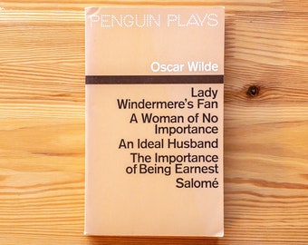 Oscar Wilde - Penguin Plays Paperback Book