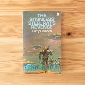 Zemsta Szczura ze Stali Nierdzewnej - Harry Harrison - Sphere Science Fiction Książka w miękkiej oprawie