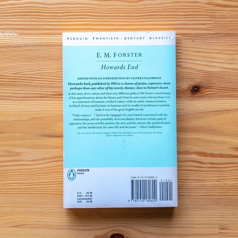 Howards End - E.M. Forster - Penguin Modern Classics Books Paperback - Etsy