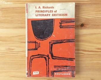 Principes de la critique littéraire - I. A. Richards - Livre de poche Routledge