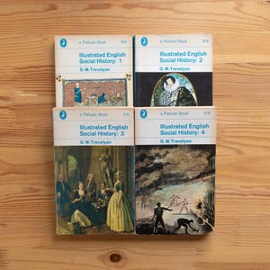 Ilustrowana angielska historia społeczna - G.M. Trevelyan - Pelican Book Colection Miękka oprawa