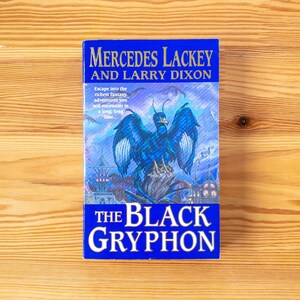 The Black Gryphon - Mercedes Lackey & Larry Dixon - Millennium Science Fiction Paperback Book