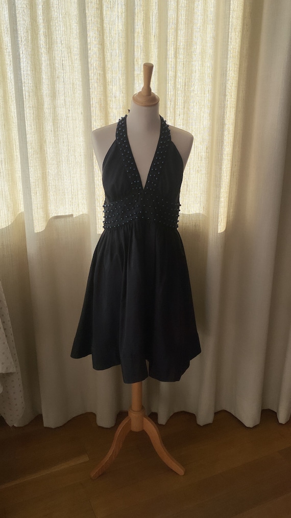 French Connection short dress in midnight blue pur
