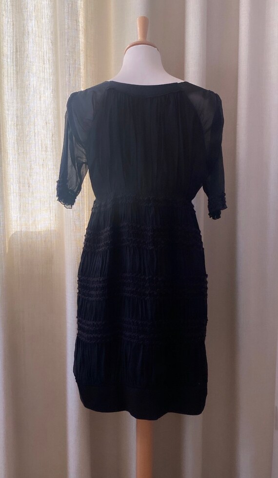 Philosophy by Alberta Ferretti mini dress in blac… - image 5