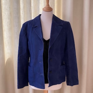 Veste en jean brut vintage des années 70