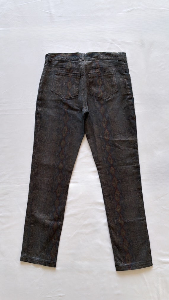 Versace Jeans Couture vintage gray skinny jeans s… - image 6