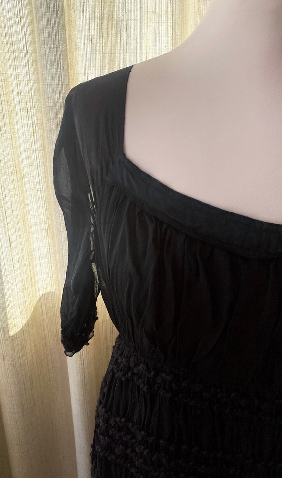 Philosophy by Alberta Ferretti mini dress in blac… - image 6