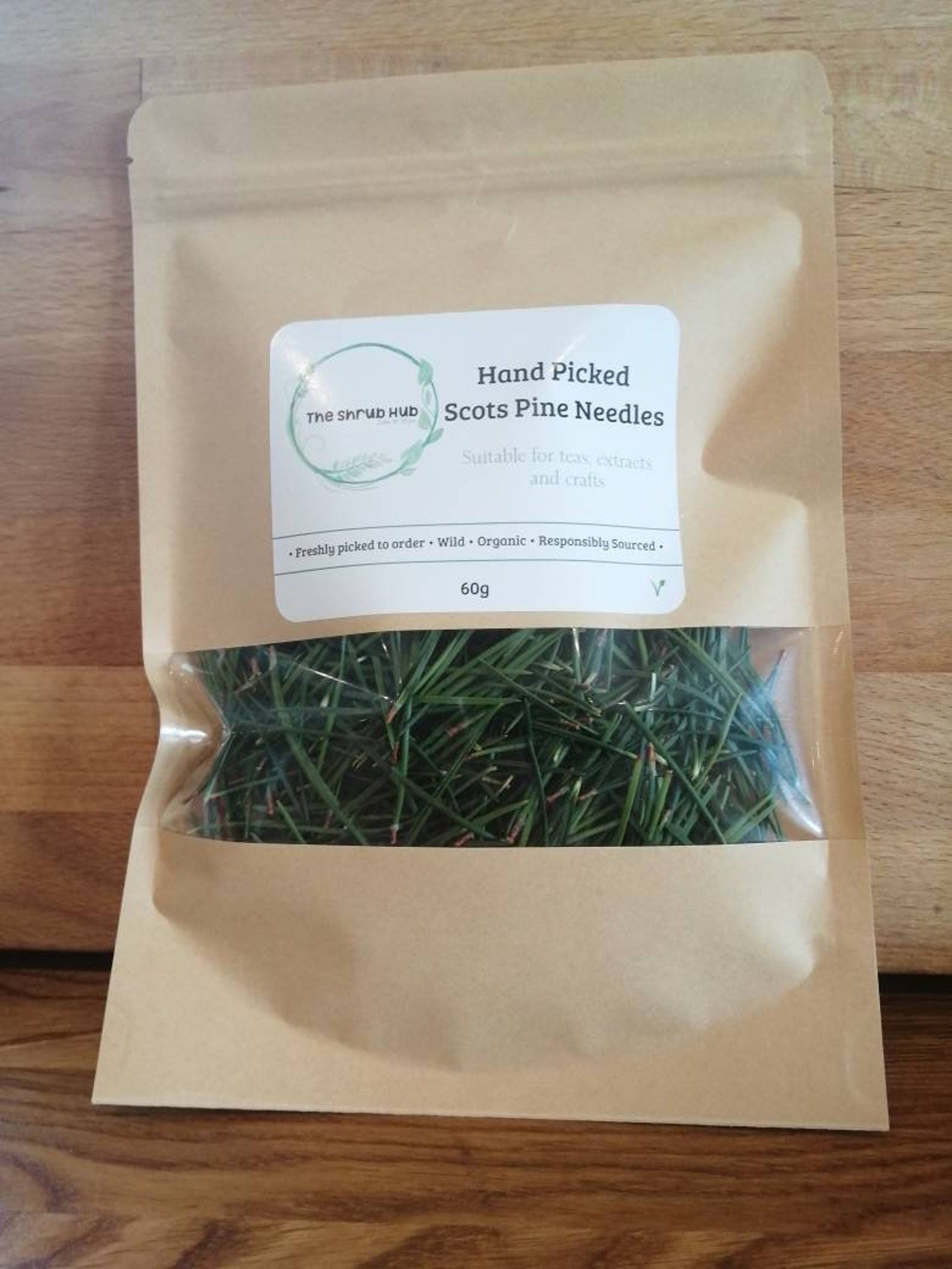 Fresh Organic Scots pine needles Etsy