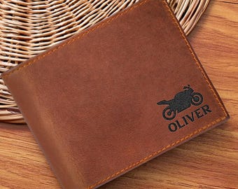 Personalized Wallet, Mens Wallet, Engraved Wallet, Groomsmen Wallet, Leather Wallet, Custom Wallet, Boyfriend Gift for Men, Gift for Him
