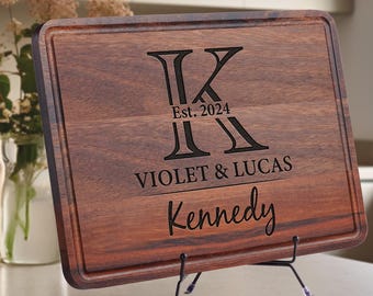 Custom Charcuterie Boards, Personalized Cheese Board, Bridal Shower Gift, Gift for Couple, Housewarming Gift, Engagement Gift, Realtor Gifts