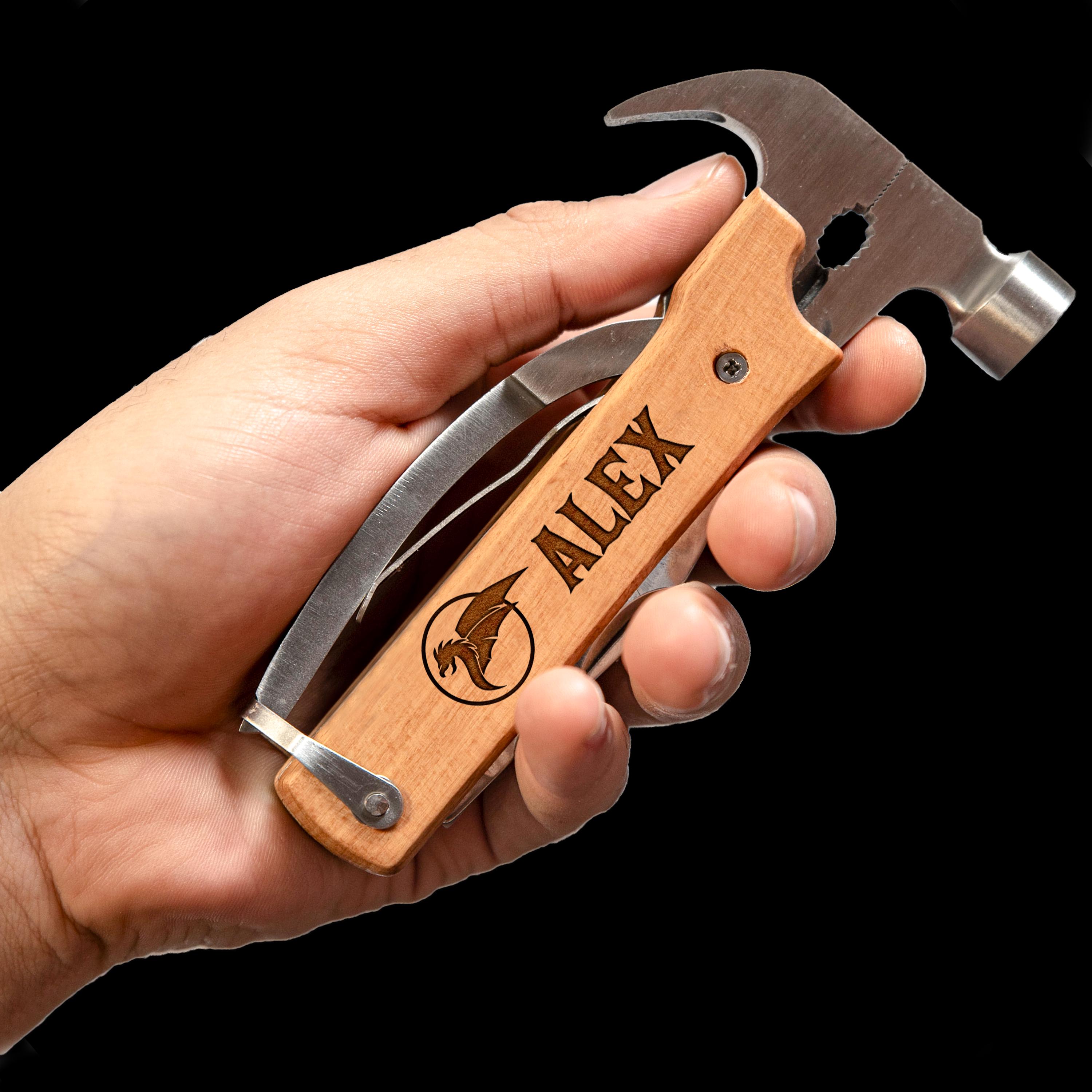 Custom Multitool Personalized MULTITOOL HAMMER Tools Pocket Knife Custom Engraved ...