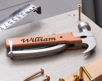 Christmas Gift for Him, Personalized Engraved Tactical Multi tool, Multi tools, Personalized Gift for Men, Groomsman Gift, Gift for Dad