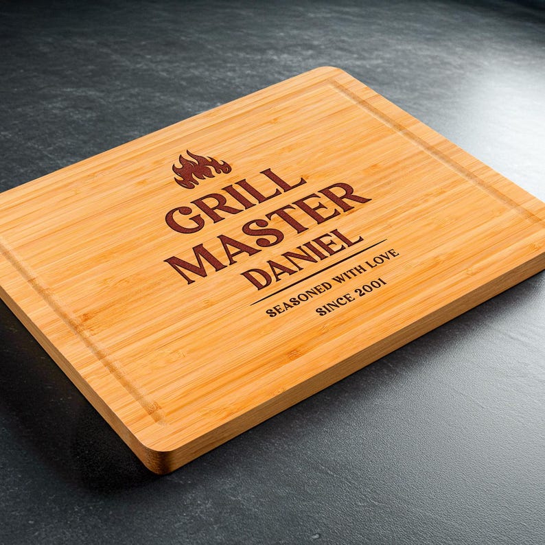 CustomEngravedCo BBQ Cutting Board