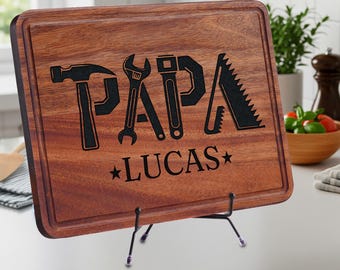 Regalo para él, regalos para barbacoa, tabla de cortar para barbacoa, tabla de barbacoa personalizada, regalos para barbacoa, tabla de cortar carne, tabla de cortar personalizada, tabla para filetes