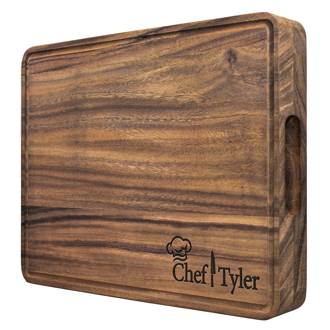 Personalized Boards for Chefs, Custom Cutting Board for Professional
