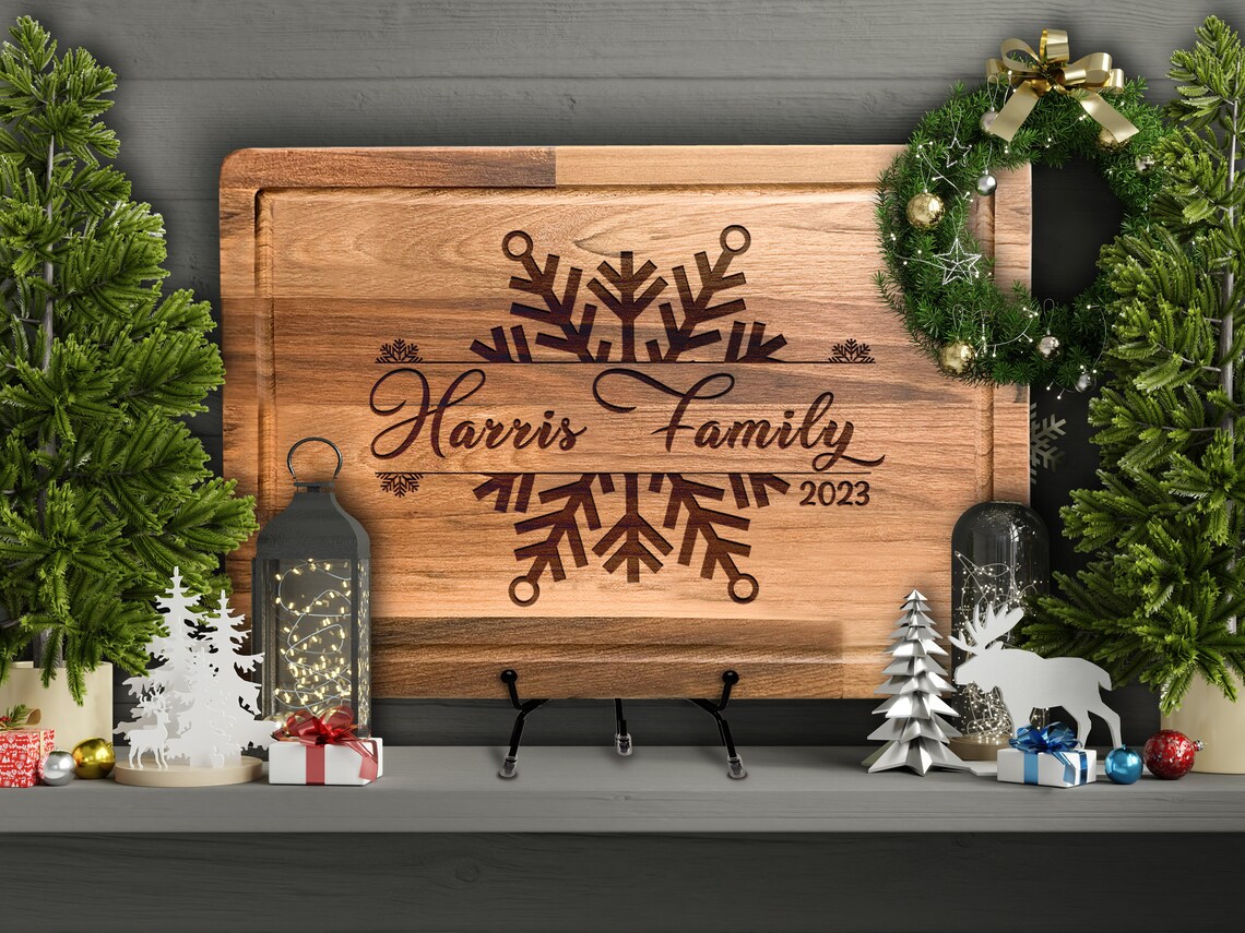 Custom Engraved Family Gift for Christmas Personalized image 8