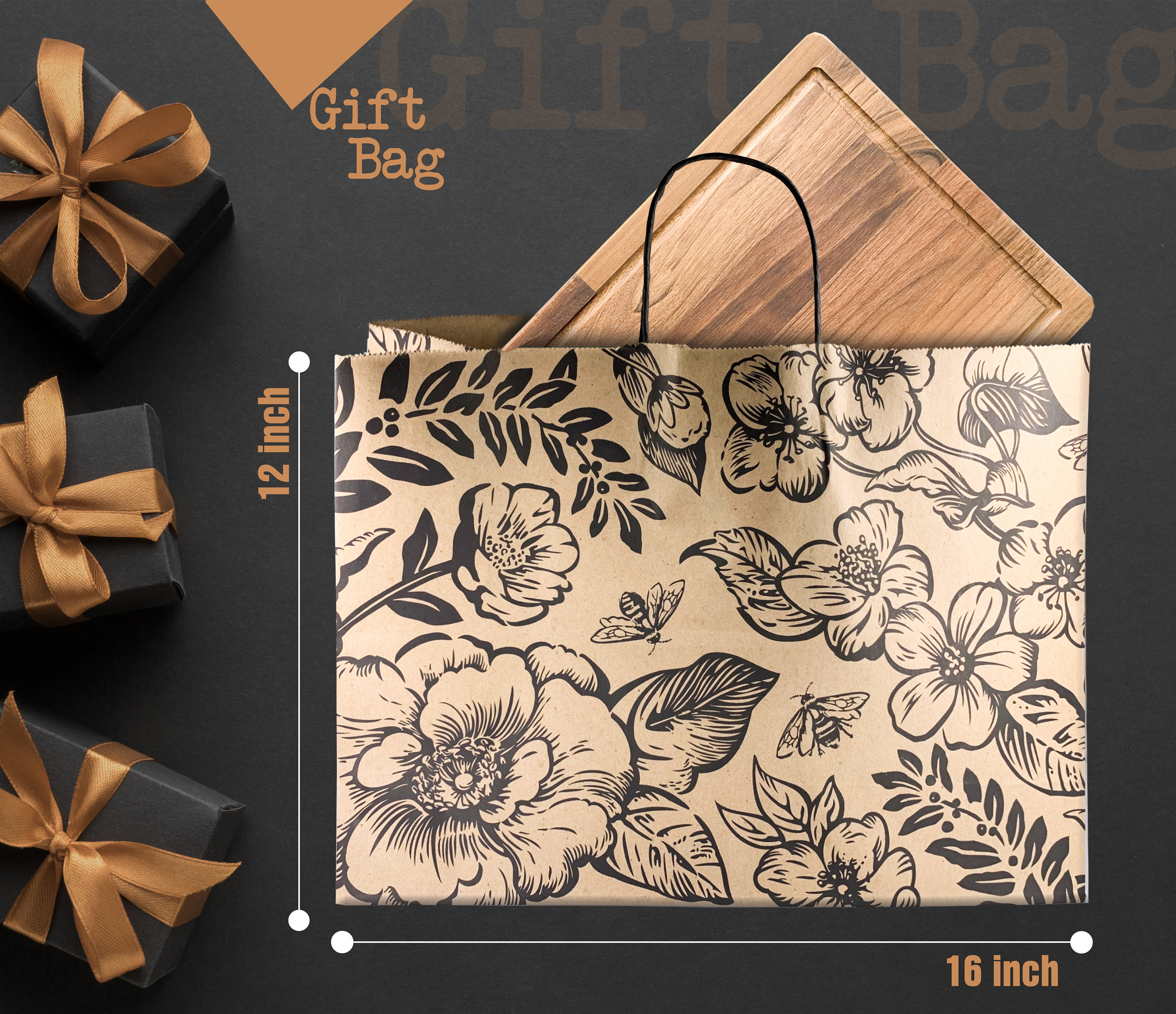 Personalized Wood Cutting Board - Custom Engraved Charcuterie Board, Gift For Mother's Day, Anniversary, Wedding, Family