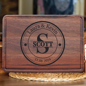 Personalized Charcuterie Board: Housewarming Gift for First Home, Real Estate Closing, Kitchen Essentials Cutting Board Styling Personalized