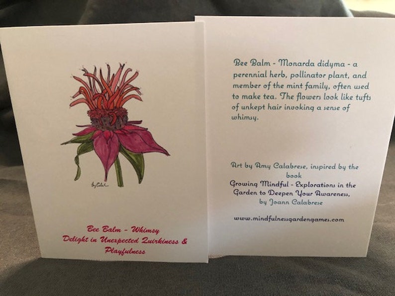 Garten Achtsamkeit Notizkarten Inspiriert vom Buch Growing Mindful Perfekt für Dankesnotizen, Geburtstagskarten und Feiern Bild 4