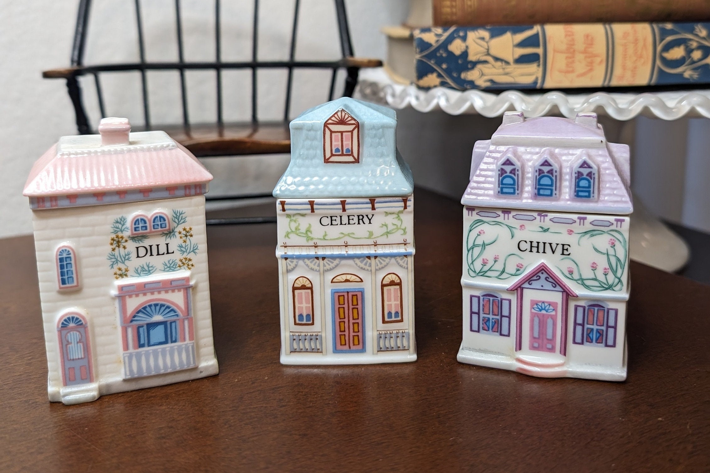 Vintage Lenox Spice Village 23 Pieces Etsy