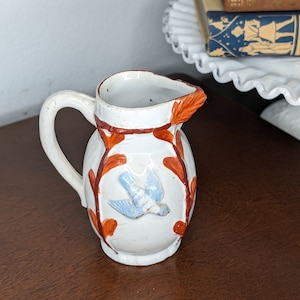 Ceramic Pitcher with Birds