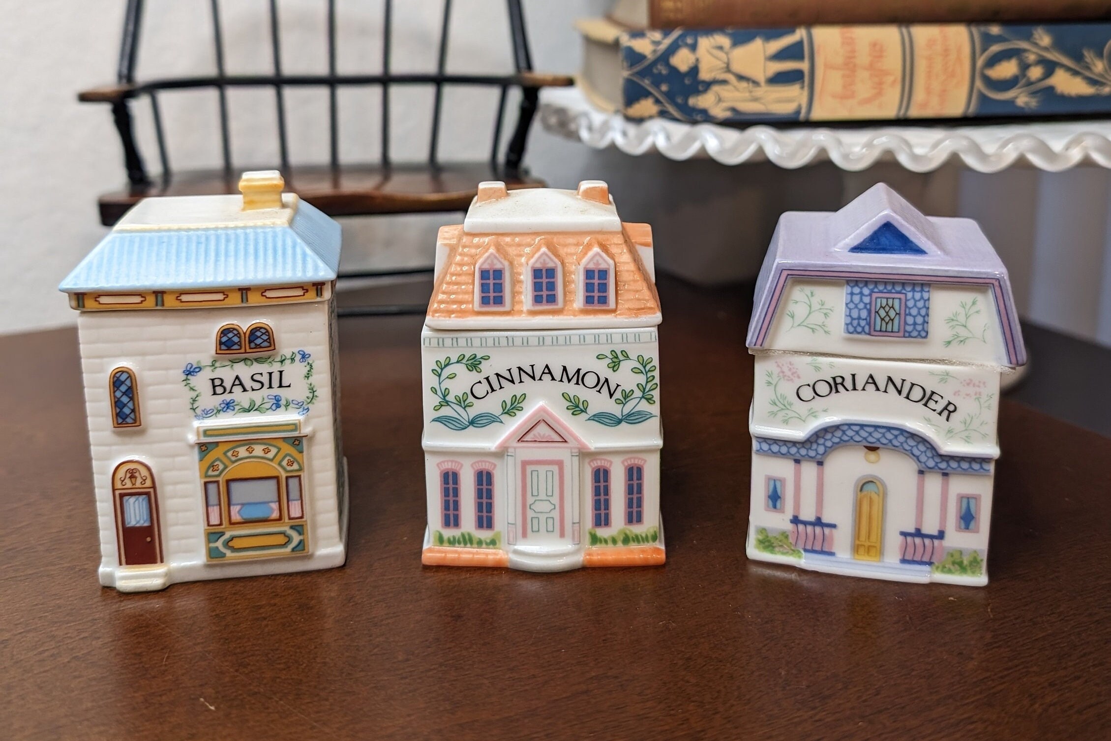 Vintage Lenox Spice Village 23 Pieces Etsy