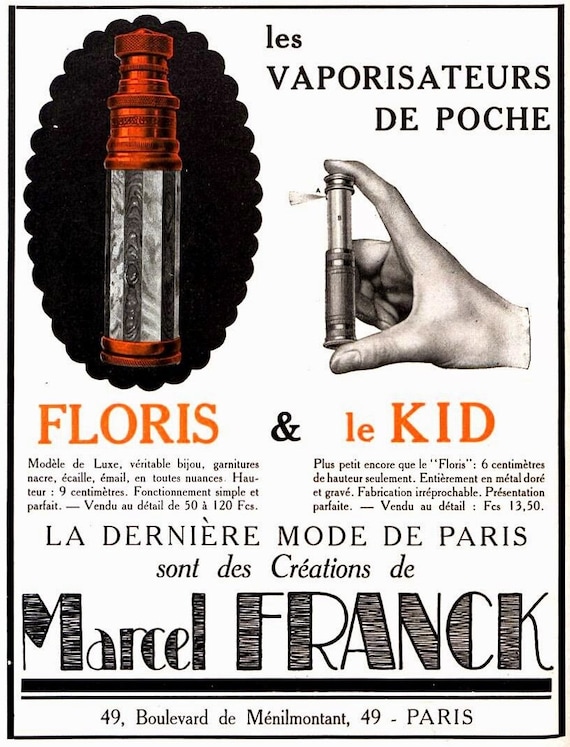 Marcel franck　香水瓶　2個　B.D Marcel franck 香水瓶 2個 B.D