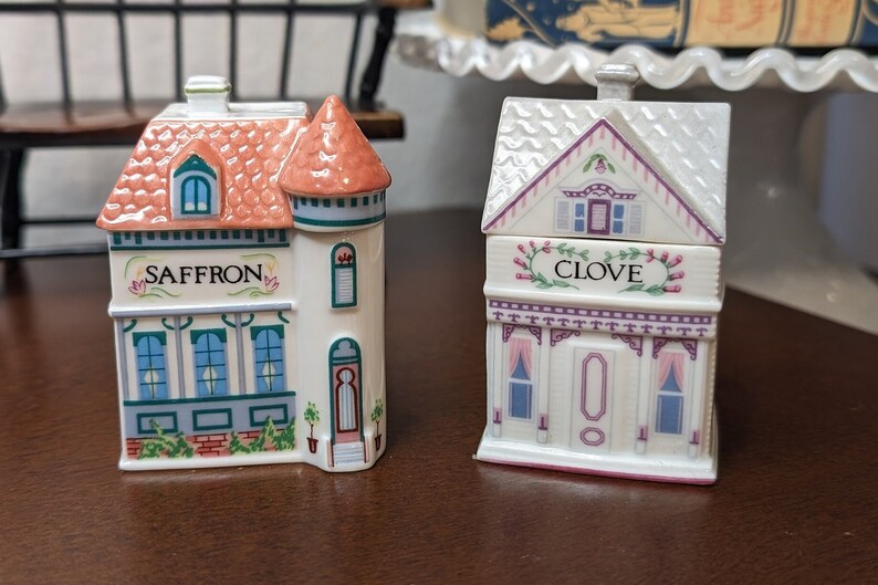Vintage Lenox Spice Village 23 Pieces Etsy