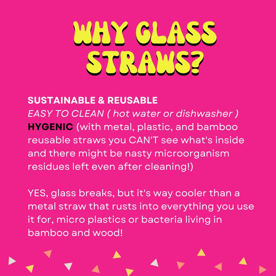 Why I Use a Glass Straw