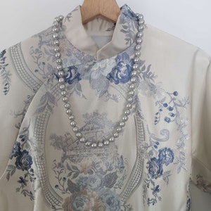 Duplaise vintage necklace sublime gray color