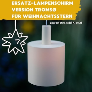 Austausch Lampenschirm TROMSØ passend für Weihnachtsstern Stern A1e/A1b | Ersatz-Lampenschirm | Ganzjährig | Licht | Nordic Design